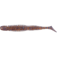 Силикон Reins Bubbling Shad 4' 020 Yoshinobori Blue SP (8 шт/уп.)