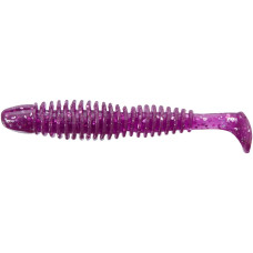 Силикон Reins Bubbling Shad 4' 428 Purple Dynamite (8 шт/уп.)