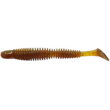 Силикон Reins Bubbling Shad 4' 565 Motor Oil Green Flake (8 шт/уп.)