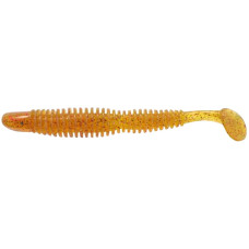 Силикон Reins Bubbling Shad 4' 566 Motor Oil Red Flake (8 шт/уп.)