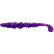 Силикон Reins Bubbling Shad 4' 567 Lilac Silver & Blue Flake (8 шт/уп.)