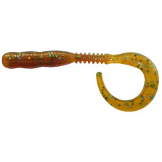 Силикон Reins Curly Curly 4' 565 Motor Oil Green Flake (15 шт/уп.)