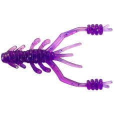Силикон Reins Ring Shrimp 2' 567 Lilac Silver & Blue Flake (12 шт/уп.)