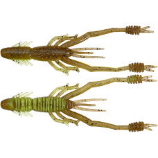 Силикон Reins Ring Shrimp 4' B08 Green Pumpkin Chart Melon (6 шт/уп.)