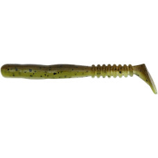 Силікон Reins Rockvibe Shad 3' B08 Green Pumpkin Chart Melon (12шт/уп)