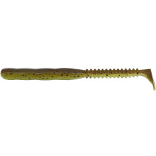 Силикон Reins Rockvibe Shad 4' B08 Green Pumpkin Chart Melon (9 шт/уп.)