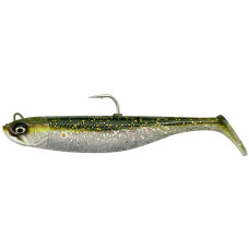 Силикон Savage Gear Minnow 125mm 35.0g Sinking Green Silver 2+1