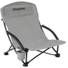 Стул раскладной KingCamp Beach Chair Grey
