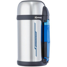 Термос ZOJIRUSHI SF-CС15XA 1.5l (складана ручка+ремінець) Сталевий