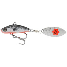 Тейл-спиннер Savage Gear 3D Sticklebait Tailspin 73mm 13.0g Black Red
