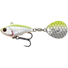 Тейл-спиннер Savage Gear Fat Tail Spin 55mm 9.0g Lemon Back Flash