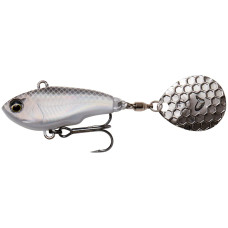 Тейл-спиннер Savage Gear Fat Tail Spin 55mm 9.0g White Silver