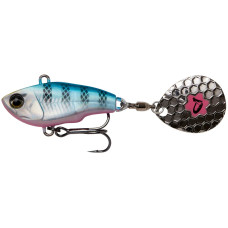 Тейл-спиннер Savage Gear Fat Tail Spin 80mm 24.0g Blue Silver Pink