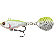 Тейл-спиннер Savage Gear Fat Tail Spin NL 55mm 6.5g Sinking Lemon Back Flash