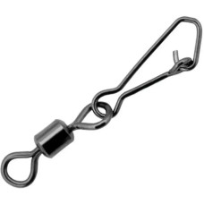 Вертлюжок з застібкою Gurza Rolling Swivel/Hooked Snap BN #12 (10шт/уп)