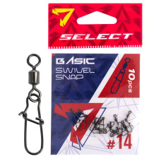 Вертлюжок с застежкой Select Basic Swivel Snap #14 (10 шт/уп)