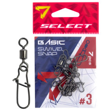 Вертлюжок с застежкой Select Basic Swivel Snap #3 (7 шт/уп)