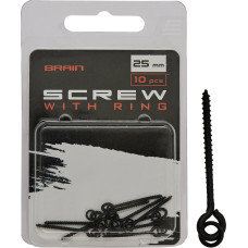 Винт для бойлов Brain Screw With Ring 25mm (10 шт/уп) SGCA-8026-25