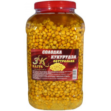 Зерновая смесь 3KBaits Сладкая кукуруза (натуральная) банка 5л