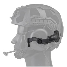 Адаптер для наушников Helmet Rail Adapter Black