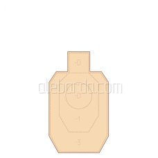 Алебарда мета IDPA міні (5 шт)