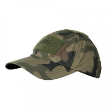 Бейсболка Helikon-Tex BBC - PolyCotton Ripstop, PL Woodland