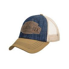 Бейсболка Helikon-Tex Trucker Logo, Denim Blue/Khaki