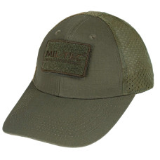 Бейсболка MIL-TEC Net Baseball Cap Olive с сеткой