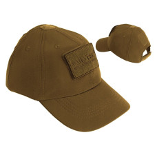 Бейсболка тактическая теплая MIL-TEC SoftShell Baseball Cap Dark Coyote, Mil-Tec