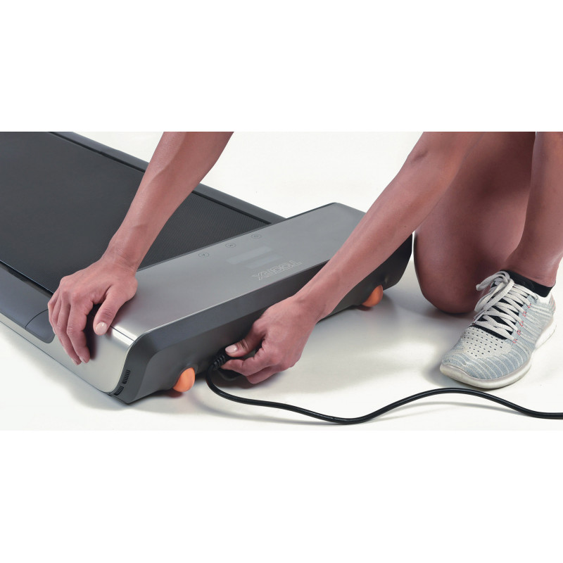 Бігова доріжка Toorx Treadmill WalkingPad with Mirage Display Mineral Grey (WP-G)