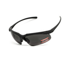 Бифокальные защитные очки Global Vision Apex Bifocal +2.0 (clear) серые