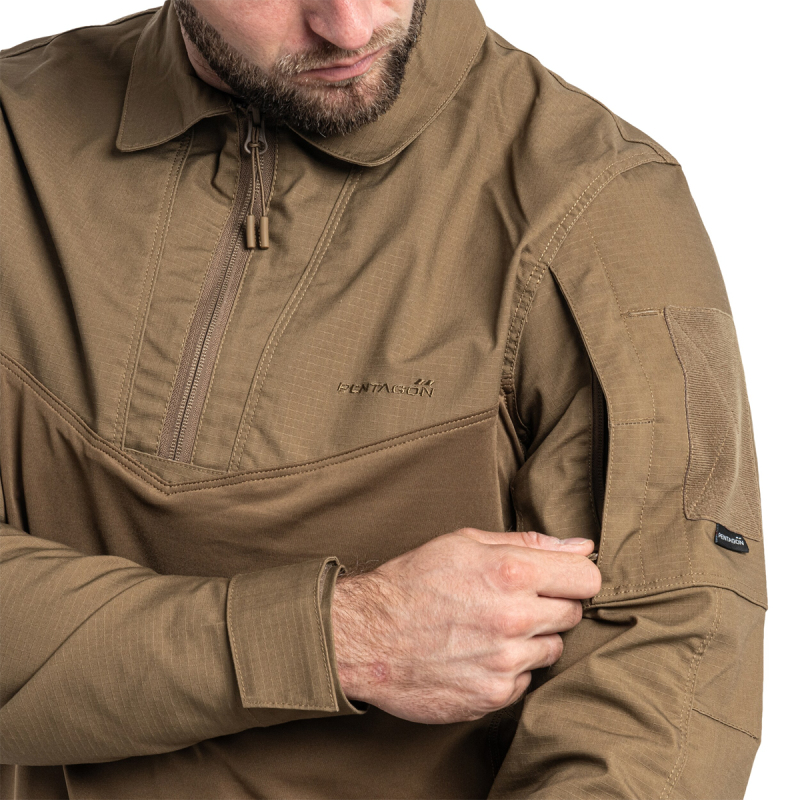 Бойова сорочка Pentagon Combat Shirt Ranger - Coyote, Coyote, XL