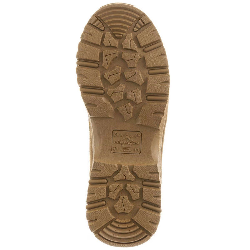 Ботинки тактические Pentagon Scorpion V2 Suede 8" Coyote