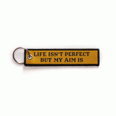 Брелок 5.11 Life Isn't Perfect Keychain (Yellow), 5.11 ®