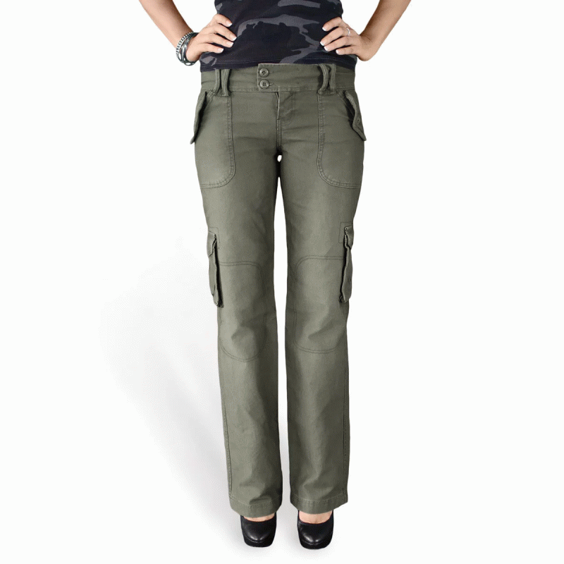 Брюки женские SURPLUS LADIES TROUSERS, [1349] Washed olive, Surplus Raw Vintage®