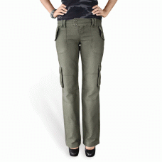 Брюки женские SURPLUS LADIES TROUSERS Washed olive