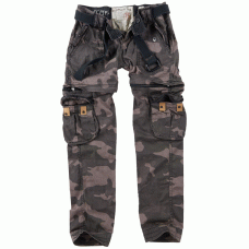 Брюки милитари женские SURPLUS LADIES TREKKING PREMIUM Black camo