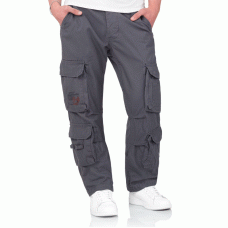 Брюки SURPLUS AIRBORNE TROUSERS SLIMMY Anthracite