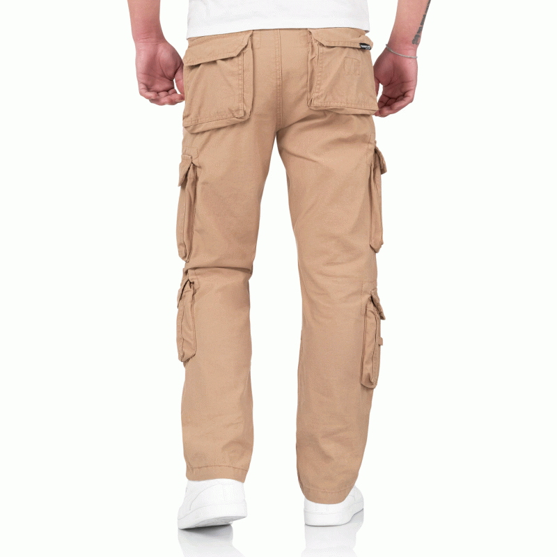 Брюки SURPLUS AIRBORNE TROUSERS SLIMMY (Beige), Surplus Raw Vintage®