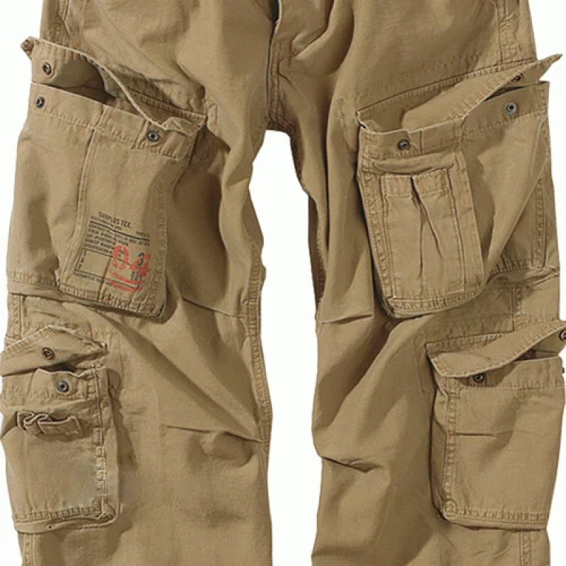 Брюки SURPLUS AIRBORNE VINTAGE TROUSERS (Beige), Surplus Raw Vintage®