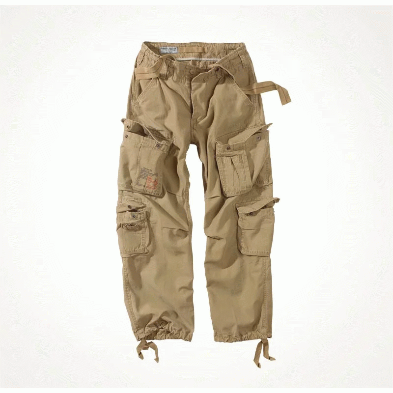 Брюки SURPLUS AIRBORNE VINTAGE TROUSERS Beige