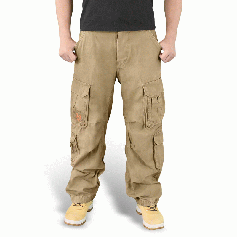 Брюки SURPLUS AIRBORNE VINTAGE TROUSERS Beige