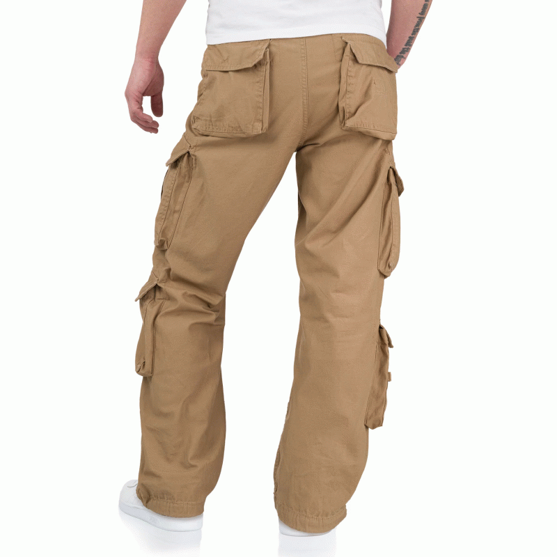 Брюки SURPLUS AIRBORNE VINTAGE TROUSERS Beige