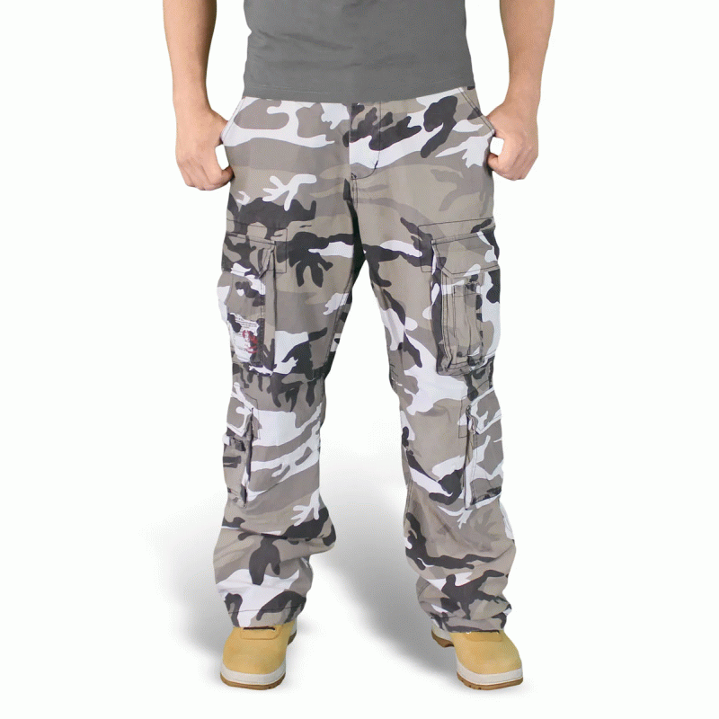 Штани SURPLUS AIRBORNE VINTAGE TROUSERS (Камуфляж Urban), Surplus Raw Vintage®