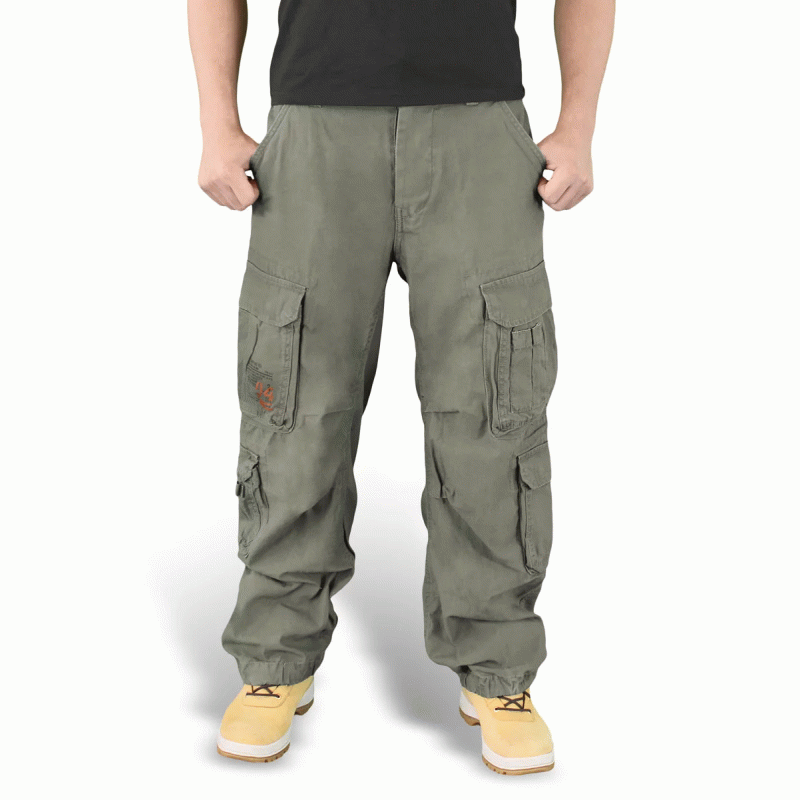Брюки SURPLUS AIRBORNE VINTAGE TROUSERS (Olive), Surplus Raw Vintage®
