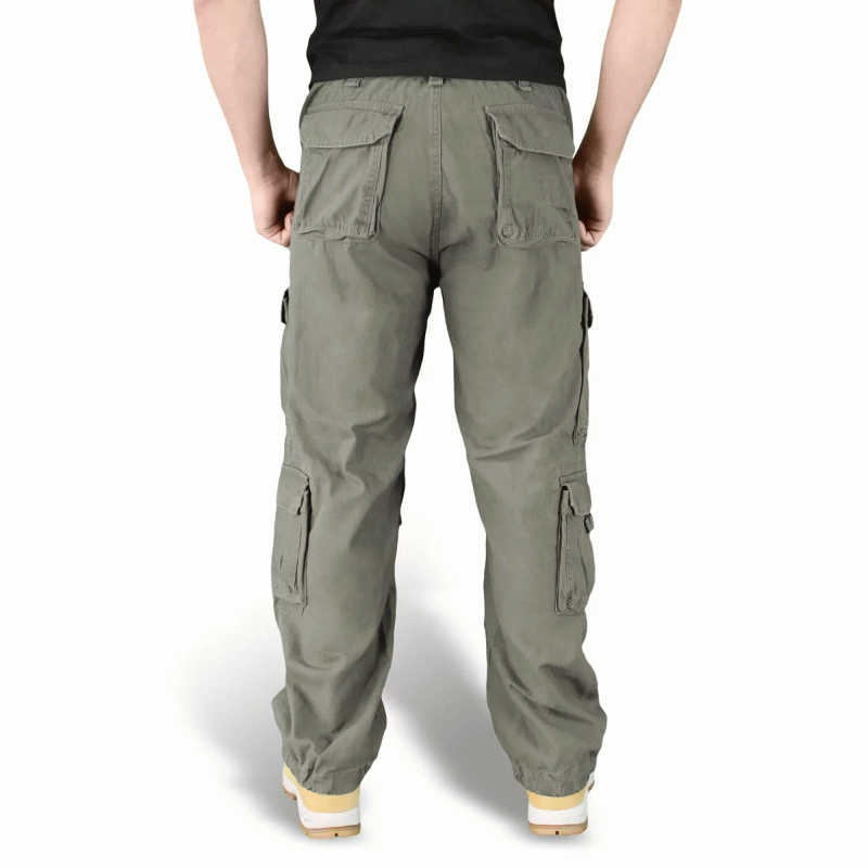Брюки SURPLUS AIRBORNE VINTAGE TROUSERS Olive
