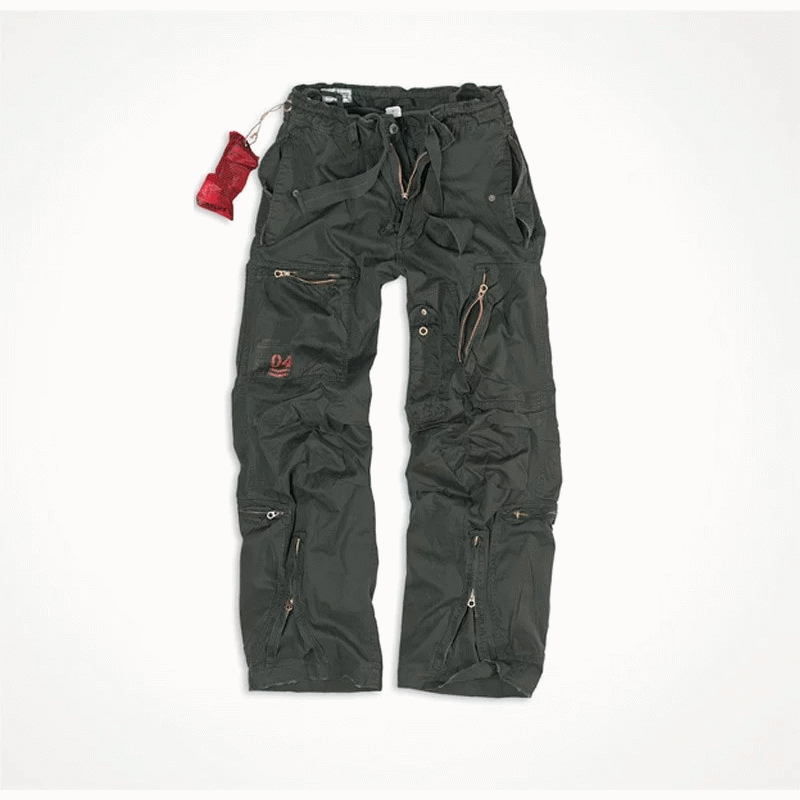 Брюки SURPLUS INFANTRY CARGO, [019] Black, Surplus Raw Vintage®