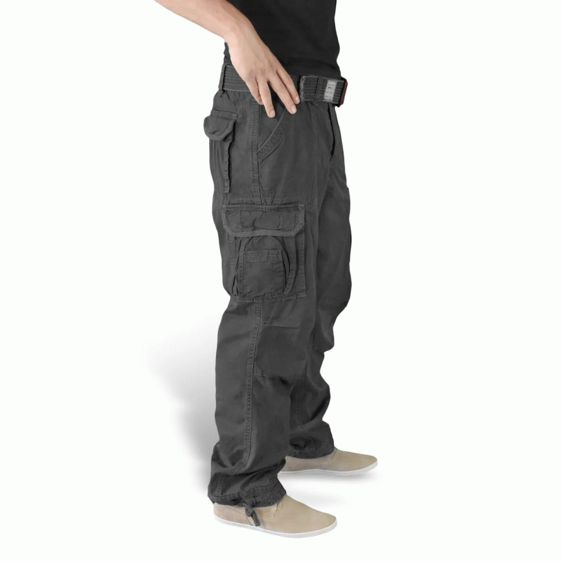 Брюки SURPLUS PREMIUM VINTAGE TROUSERS (Black), Surplus Raw Vintage®