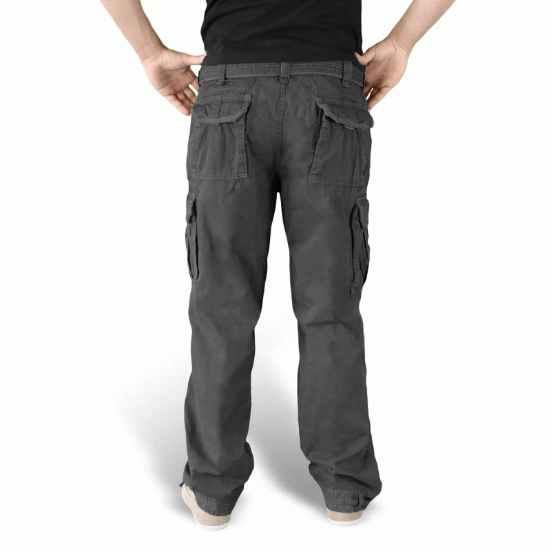 Брюки SURPLUS PREMIUM VINTAGE TROUSERS (Black), Surplus Raw Vintage®