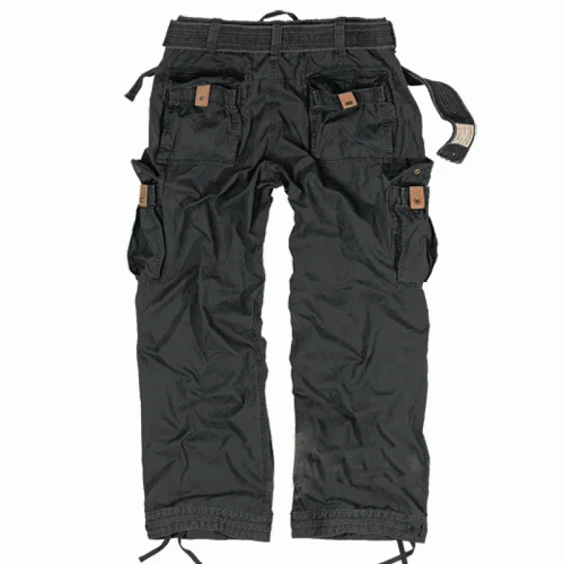 Брюки SURPLUS PREMIUM VINTAGE TROUSERS Black